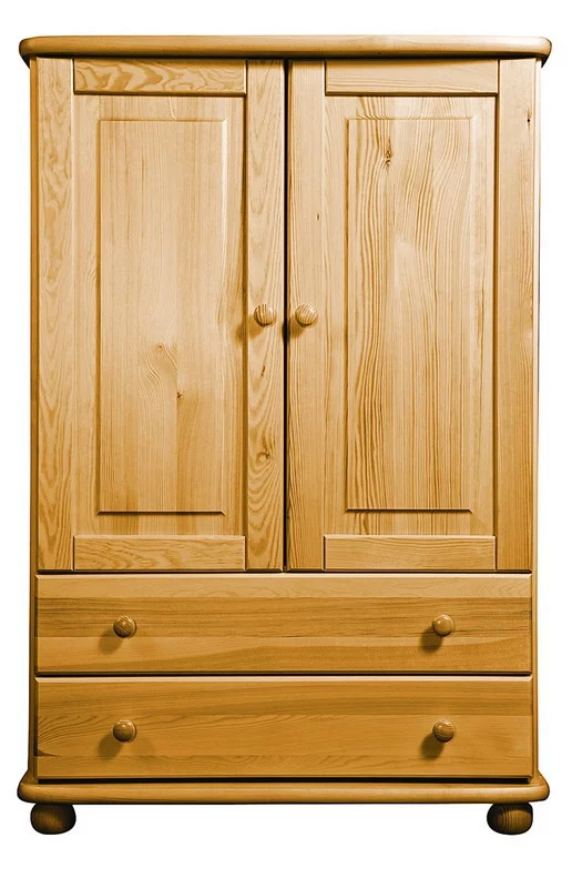 Komoda K32 classic borovice masiv výška 125cm