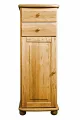 Komoda K37 classic borovice masiv výška 125cm