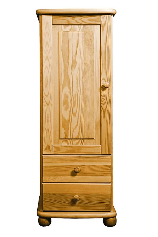 Komoda K38 classic borovice masiv výška 125cm