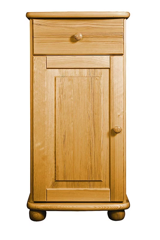 Komoda K44 classic borovice masiv výška 91cm