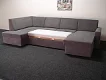 ALENA - sedací souprava, tvar U, látky A