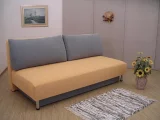 LADA - rozkl. pohovka se dvěma polštáři látky B