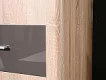 Komoda Filemon R4 sonoma/grafit lesk