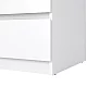 Komoda Simplicity 235 bílý lesk