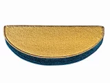 Nášlapy na schody Eton Lux (půlkruh-obdélník) - Eton Lux tyrkysový 25 x 80 cm obdélník