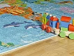 Dětský koberec Torino Kids 233 world map