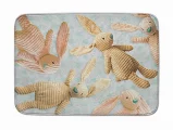 Dětský koberec Ultra Soft Králík modrý - 70 x 95 cm-SLEVA