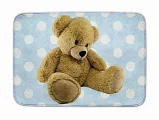 Dětský koberec Ultra Soft Medvídek modrý - 70 x 100 cm-SLEVA