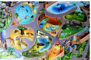 Dětský koberec Ultra Soft ZOO - 130 x 180 cm (86027)