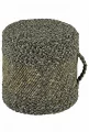 Pletený puf Pouf Copa 555 taupe