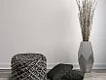Pletený puf Pouf Royal 888 coffee