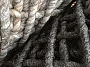 Pletený puf Pouf Royal 888 graphite