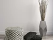 Pletený puf Pouf Royal 888 sand