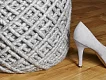 Pletený puf Pouf Royal 888 silver