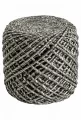 Pletený puf Pouf Royal 888 taupe - Pletený puf Pouf Royal 888 taupe-SLEVA 1ks