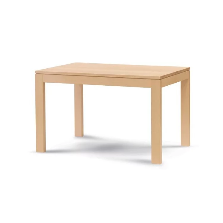 CALLISTO - dřevěný bukový masivní stůl pevný nebo rozkládací