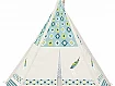 Dětské tepee design tyrkys