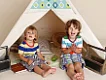 Dětské tepee design tyrkys