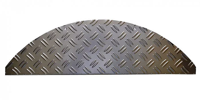 Hliníkový nášlap na schody Steeltred - 281 steel nášlap na schody