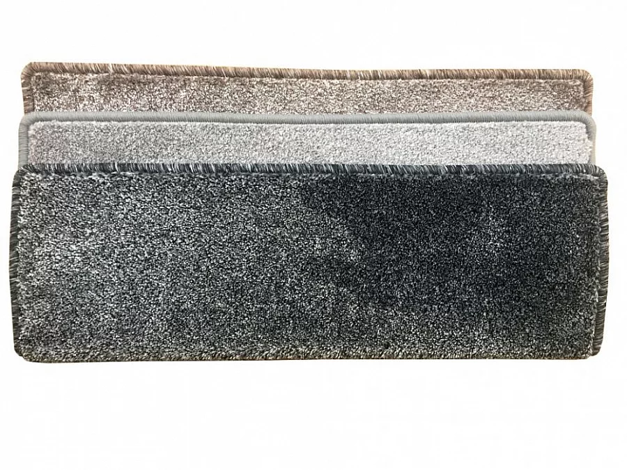 Nášlapy na schody Apollo Soft - béžový půlkruh 28 x 65 cm