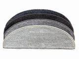 Nášlapy na schody Capri (obdélník a půlkruh) - taupe 24 x 65 cm obdélník - SLEVA-posl.7 ks