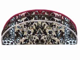 Nášlapy na schody Practica - Béžový půlkruh 24x65 cm