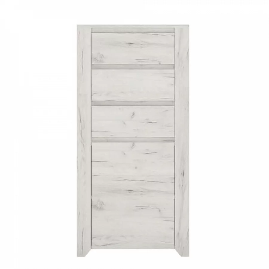 Komoda typ 35, bílá craft, ANGEL