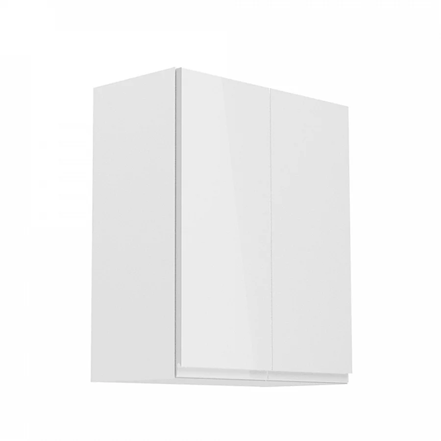 Horní skříňka, bílá/bílý extra vysoký lesk, AURORA G602F