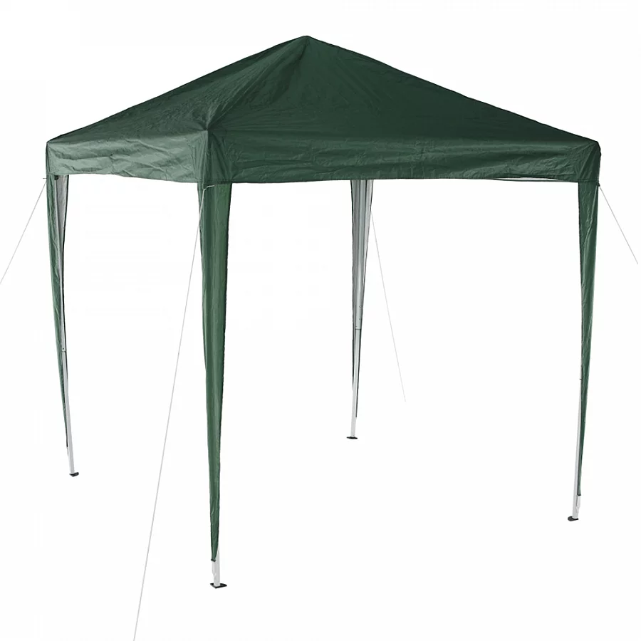 Nůžkový skládací zahradní altánek / pavilon, zelená, 2x2 m, TREKAN TYP 1