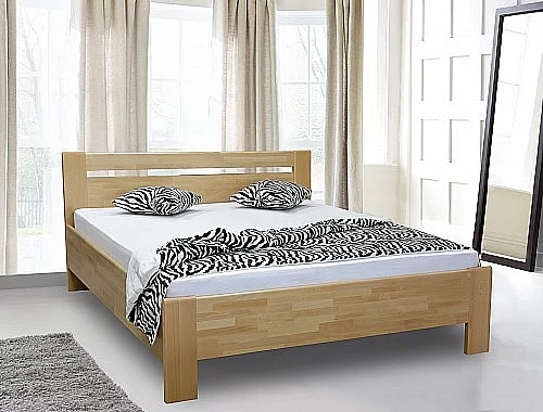 Postel TIBOR 2 160cm vč. roštu a ÚP Dub