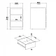 Komoda Simplicity 237 bílý lesk