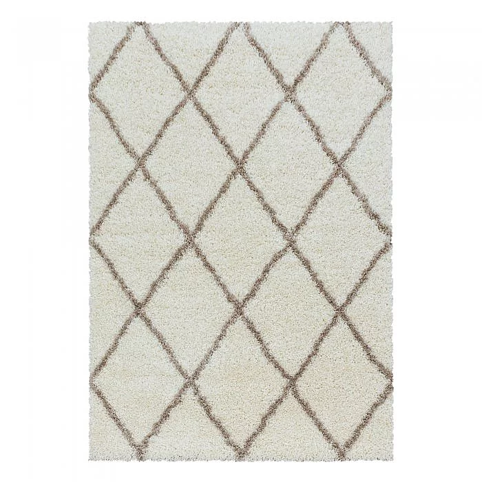 Kusový koberec Alvor shaggy 3401 cream - 200 x 290 cm