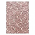 Kusový koberec Salsa shaggy 3201 rose - 280 x 370 cm