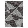 Kusový koberec Tango shaggy 3101 taupe - 80 x 250 cm