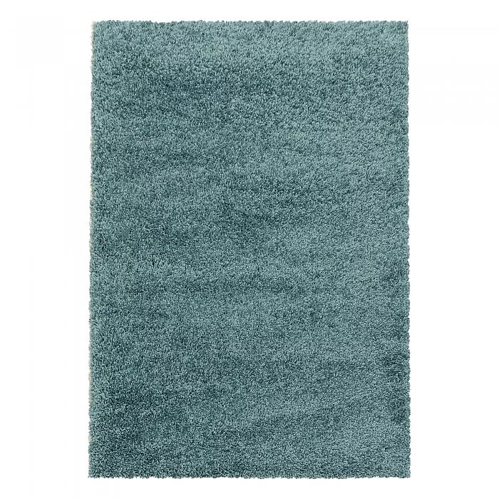 Kusový koberec Sydney shaggy 3000 aqua - Kruh průměr 120 cm