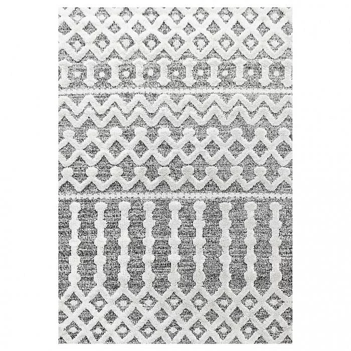 Kusový koberec Pisa 4710 grey - Kruh průměr 120 cm