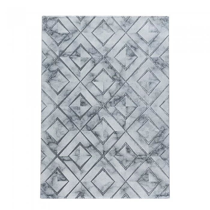 Kusový koberec Naxos 3811 silver - 80 x 250 cm