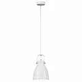 Visící lampa, bílá / kov, AIDEN typ3