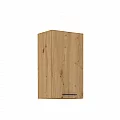 Horní skříňka, černý mat / dub artisan, Monro 40 G-72 1F