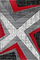 Kusový koberec Warner 1180A red - 120 x 170 cm