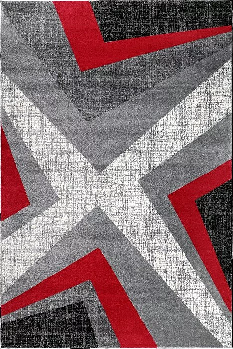 Kusový koberec Warner 1180A red - 120 x 170 cm