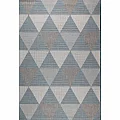 Kusový koberec Flat 21132-ivory/silver/light blue - 160 x 230 cm