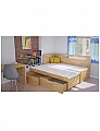 KOMBI - masivní buková postel