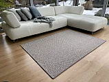 Kusový koberec Toledo béžový - Kulatý průměr 120 cm - SLEVA