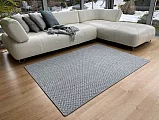 Kusový koberec Toledo šedý - 1 m2 Toledo šedý S obšitím - SLEVA