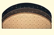 Nášlapy na schody Udinese (půlkruh-obdélník) - Udinese béžový 25 x 80 cm obdélník