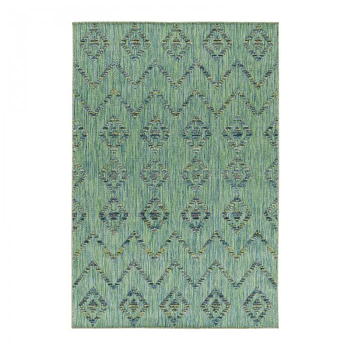 Kusový venkovní koberec Bahama 5152 green - 80 x 250 cm