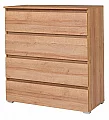 Komoda COSMO C04 4z bílá