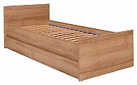 Postel COSMO C15  90cm vč. roštu dub riviera