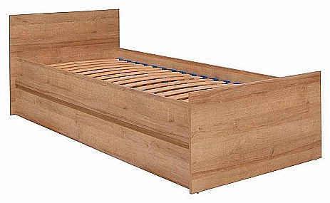 Postel COSMO C15  90cm vč. roštu dub riviera